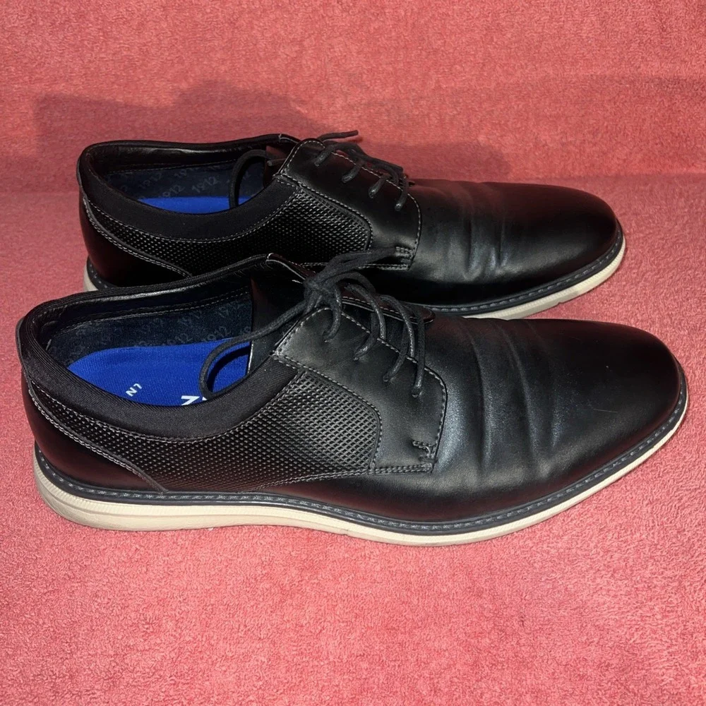 Mens Casual Oxford Nun Bush Chase Plain Toe Size 12M